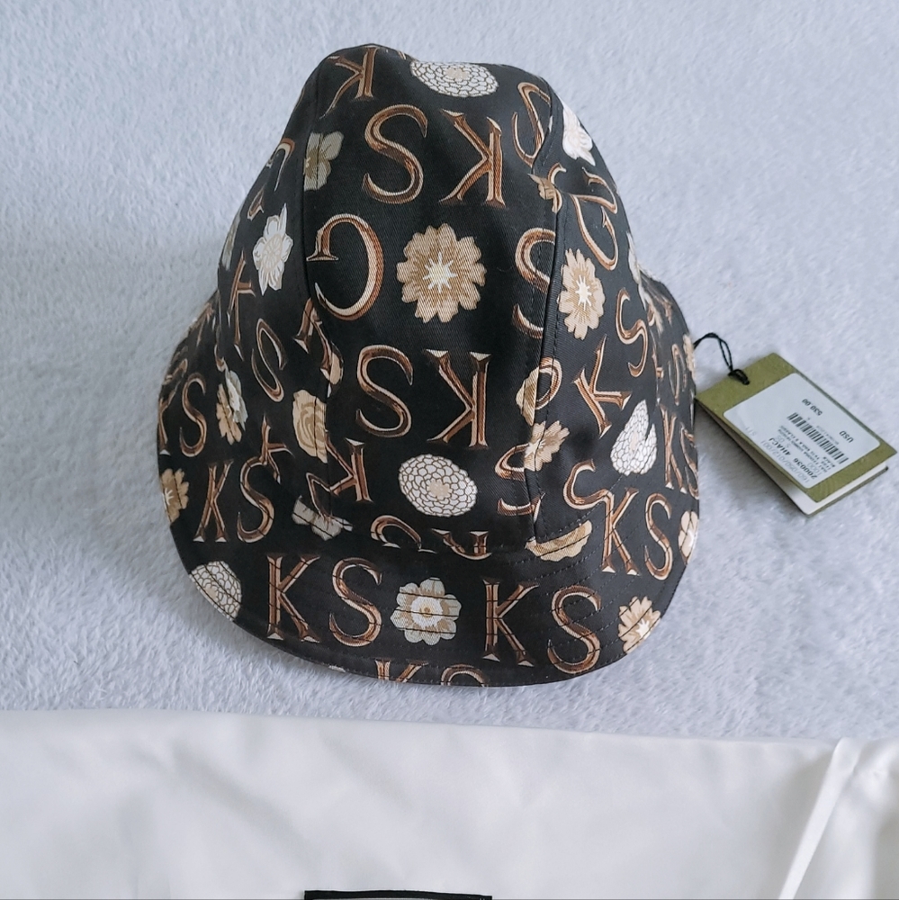 Authentic Gucci Ken Scott print monogram Canvas bucket hat in black - Picture 9 of 13
